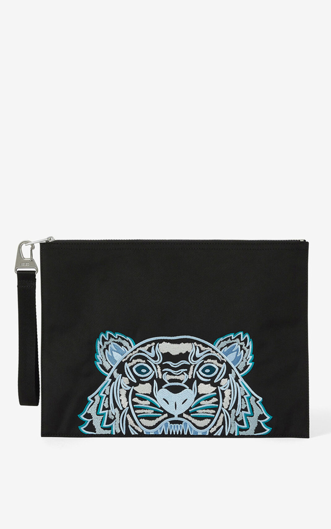 Kenzo καμβας Kampus Tiger πορτοφόλι γυναικεια μαυρα | GR068505